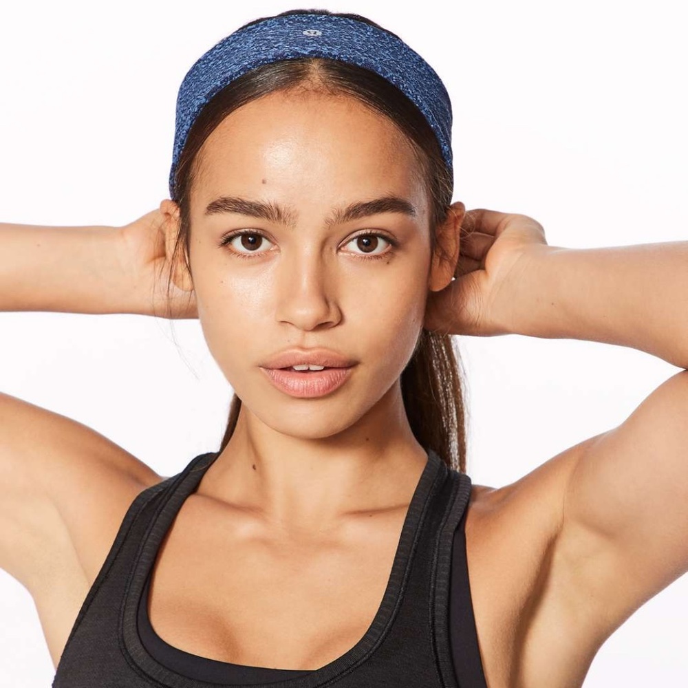 Lululemon Fly Away Tamer Headband Mineral Deposit